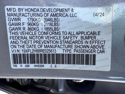 2024 Honda Civic Sport