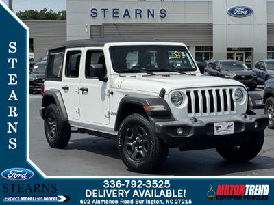 2018 Jeep Wrangler Unlimited Sport