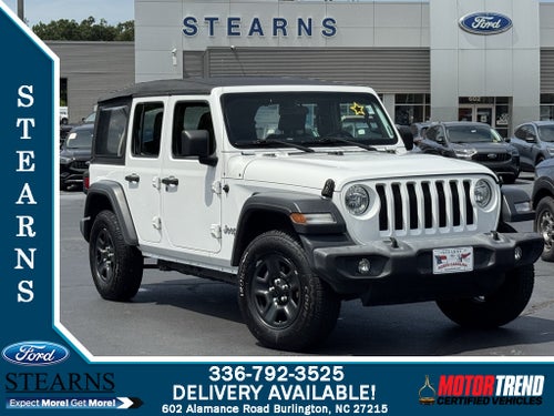 2018 Jeep Wrangler Unlimited Sport