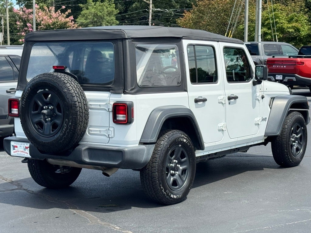 2018 Jeep Wrangler Unlimited Sport