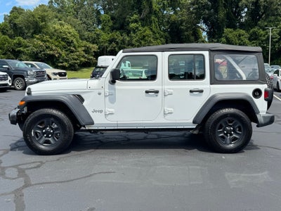 2018 Jeep Wrangler Unlimited Sport