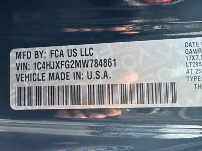 2021 Jeep Wrangler Unlimited Rubicon