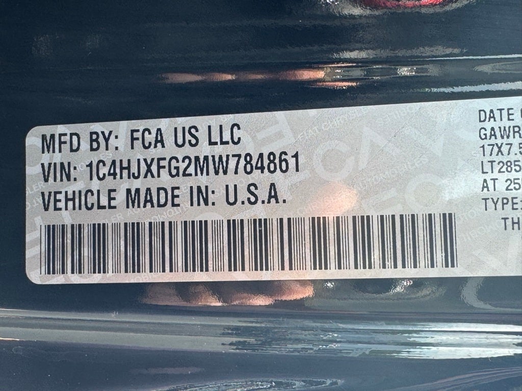 2021 Jeep Wrangler Unlimited Rubicon