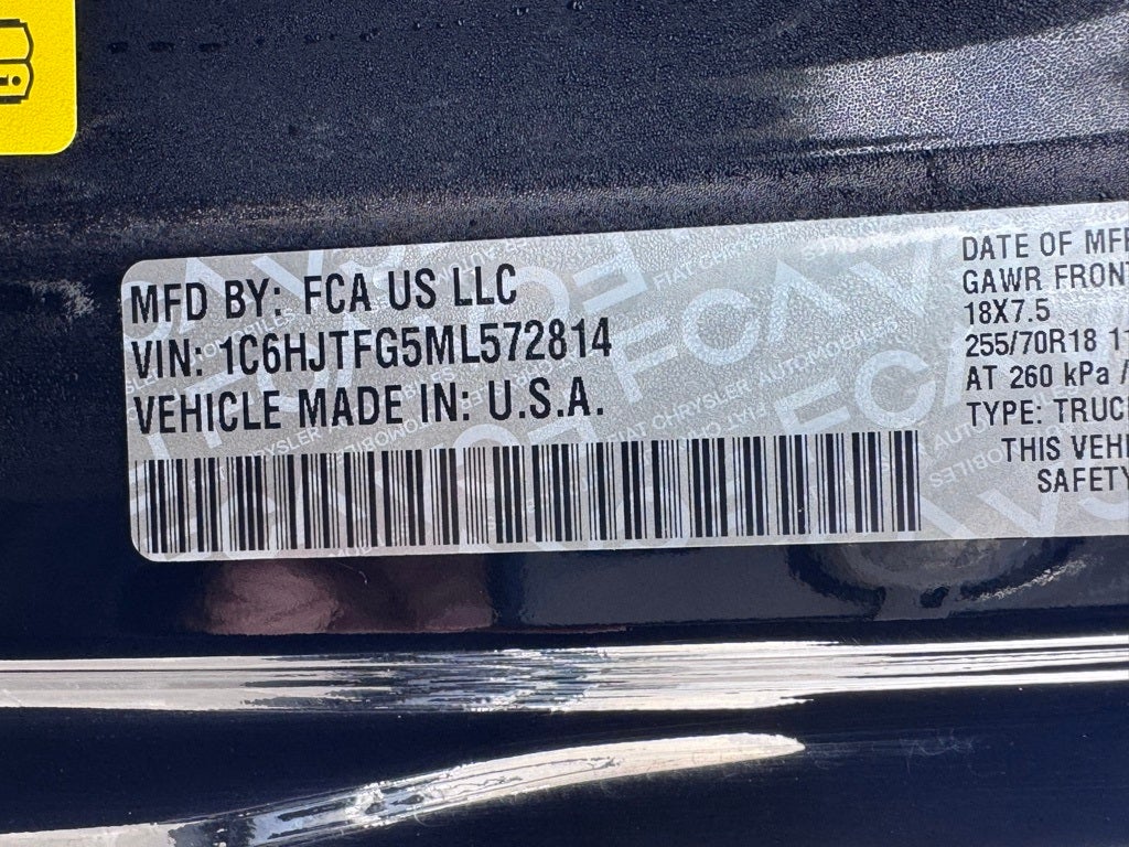 2021 Jeep Gladiator Overland