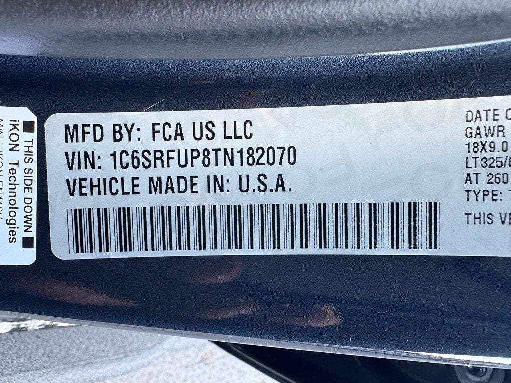 2026 RAM 1500 RHO