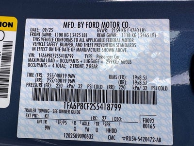 2025 Ford Mustang GT Premium