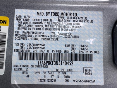 2022 Ford Mustang GT Premium