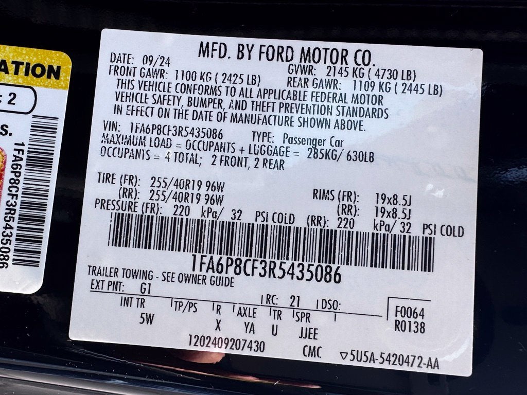 2024 Ford Mustang GT Premium