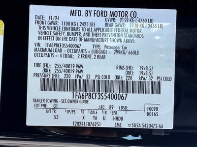 2025 Ford Mustang GT Premium