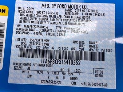 2026 Ford Mustang GT