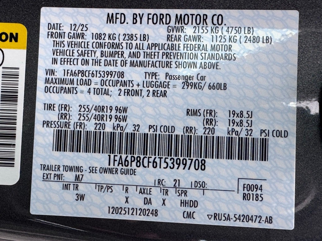 2026 Ford Mustang GT Premium