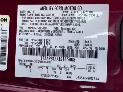 2018 Ford Mustang GT