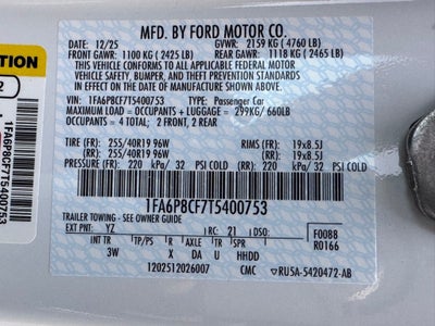 2026 Ford Mustang GT Premium