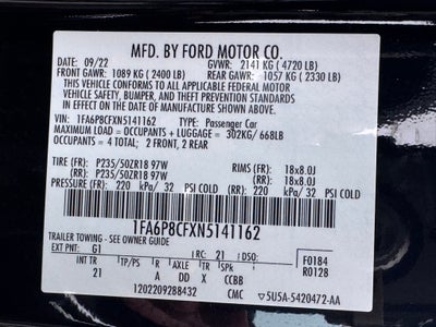 2022 Ford Mustang GT