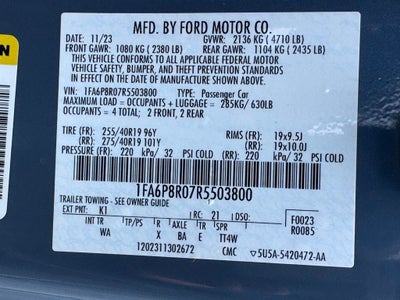 2024 Ford Mustang Dark Horse