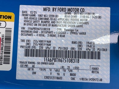 2026 Ford Mustang EcoBoost