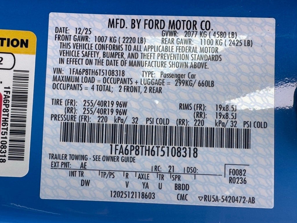 2026 Ford Mustang EcoBoost