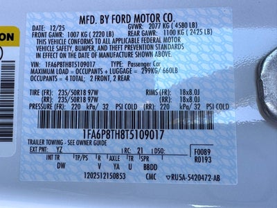 2026 Ford Mustang EcoBoost