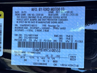 2026 Ford Mustang EcoBoost