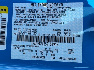 2025 Ford Mustang GT Premium