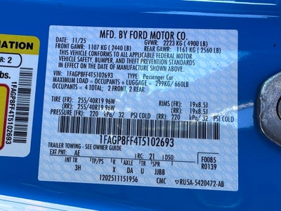 2026 Ford Mustang GT Premium