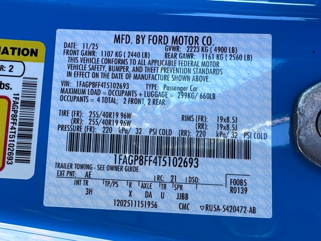 2026 Ford Mustang GT Premium