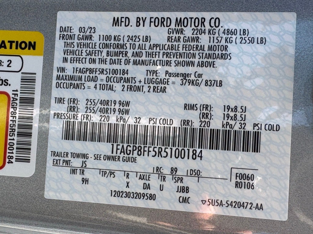 2024 Ford Mustang GT Premium