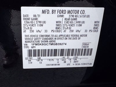 2021 Ford Explorer ST