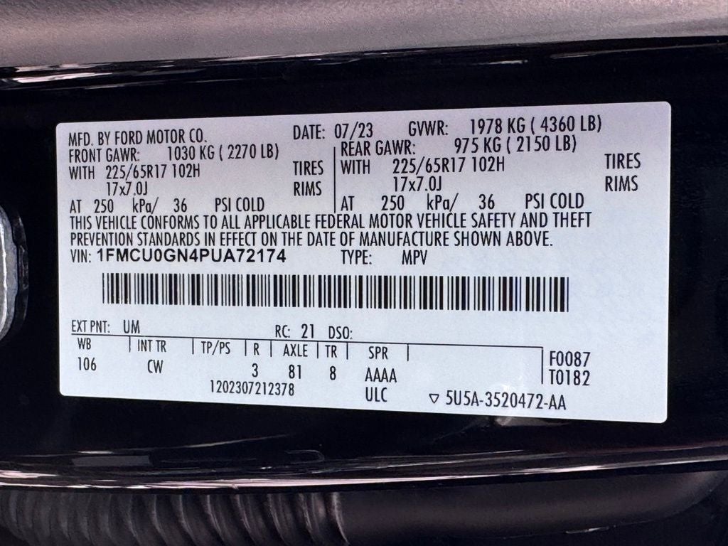 2023 Ford Escape Active