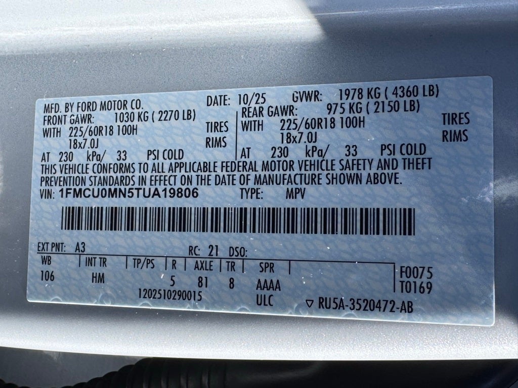 2026 Ford Escape ST-Line