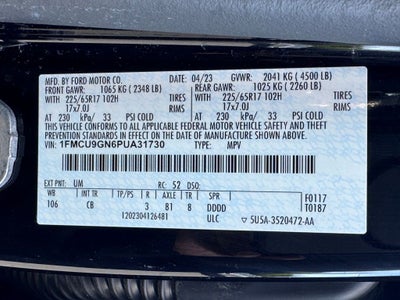 2023 Ford Escape Active