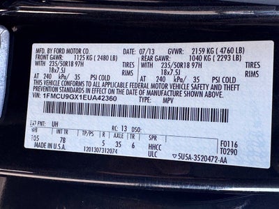 2014 Ford Escape SE