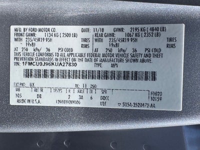 2019 Ford Escape Titanium
