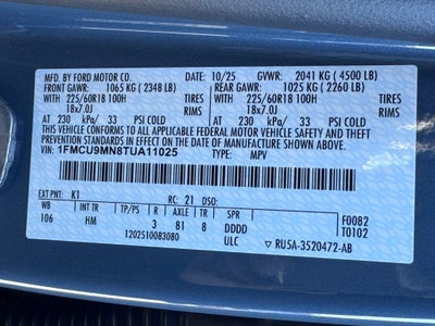 2026 Ford Escape ST-Line