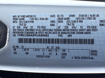 2023 Ford Escape ST-Line Select