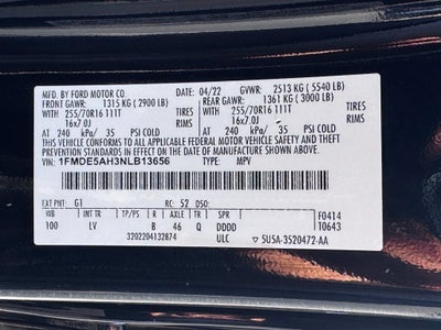 2022 Ford Bronco Base