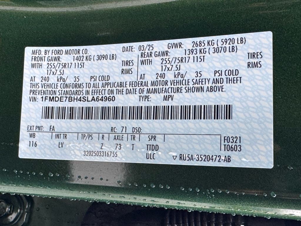 2025 Ford Bronco Big Bend