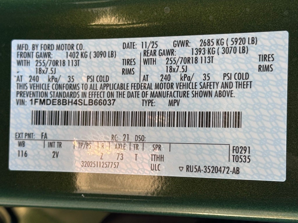 2025 Ford Bronco Outer Banks