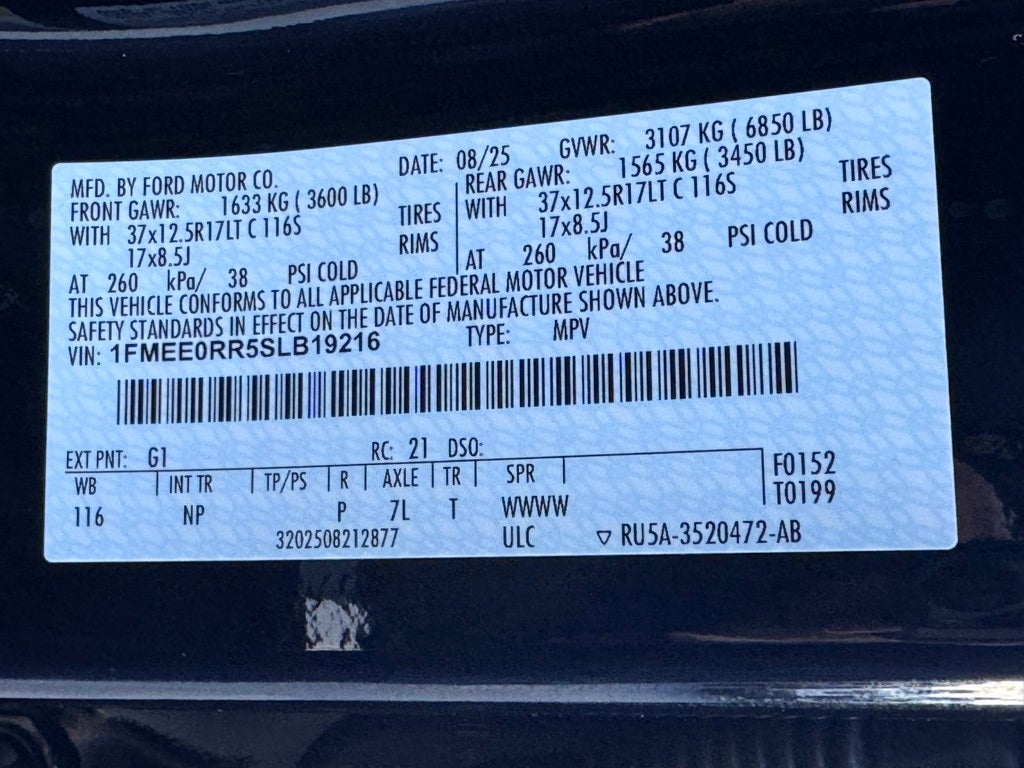 2025 Ford Bronco Raptor