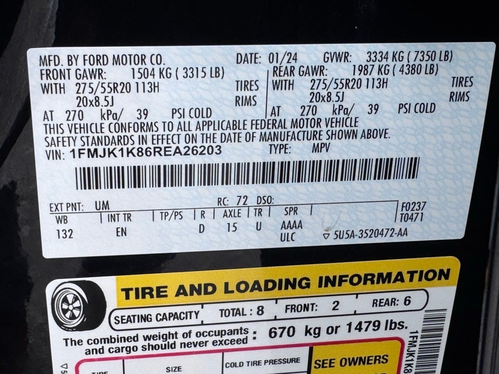 2024 Ford Expedition Max Limited