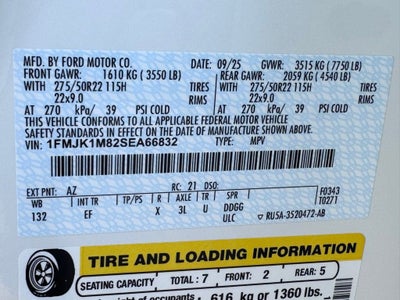 2025 Ford Expedition Max Platinum