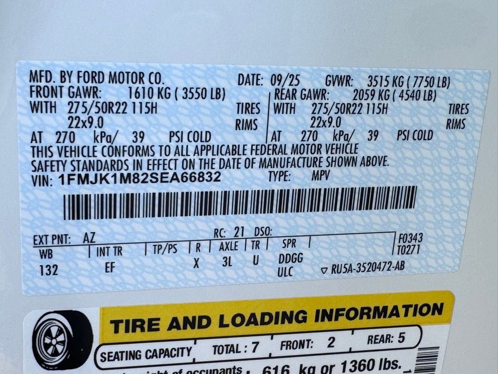 2025 Ford Expedition Max Platinum