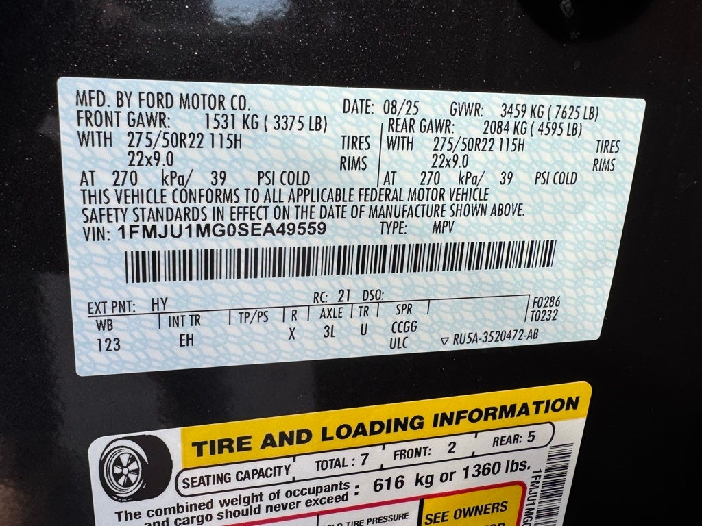 2025 Ford Expedition Platinum