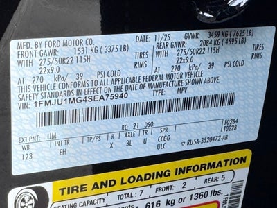 2025 Ford Expedition Platinum