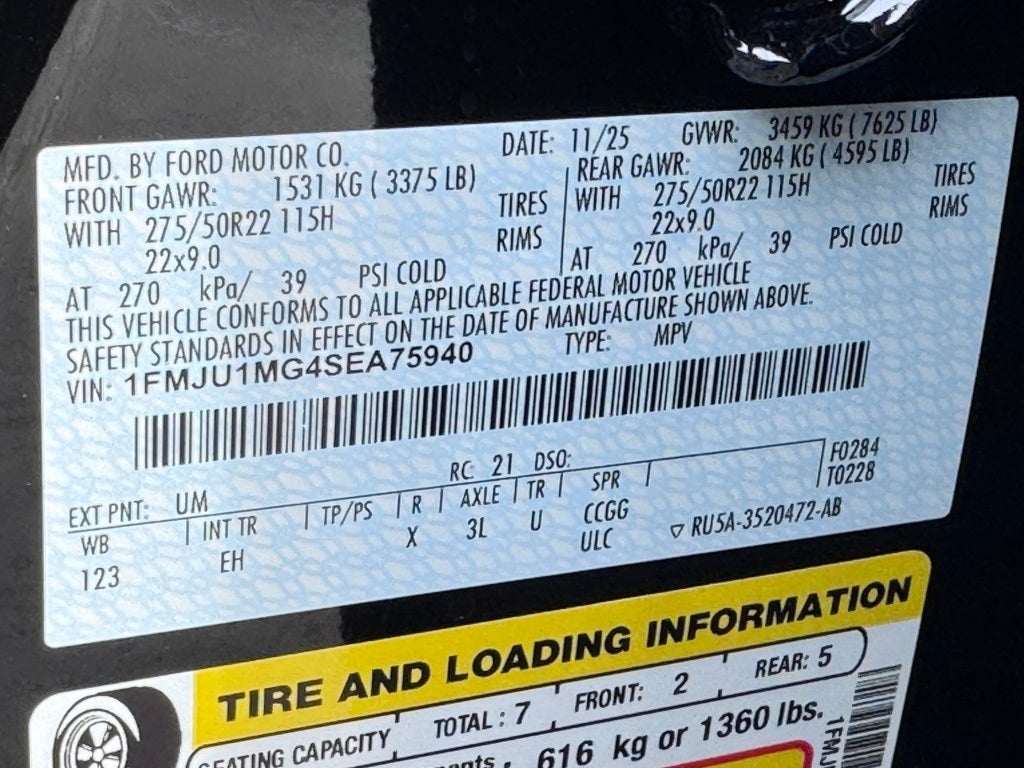 2025 Ford Expedition Platinum