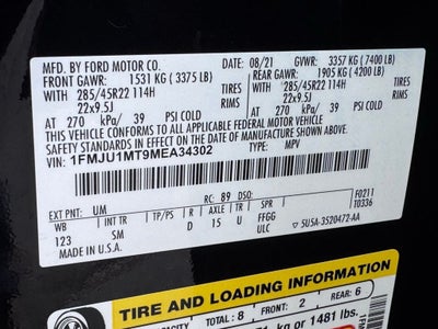 2021 Ford Expedition Platinum