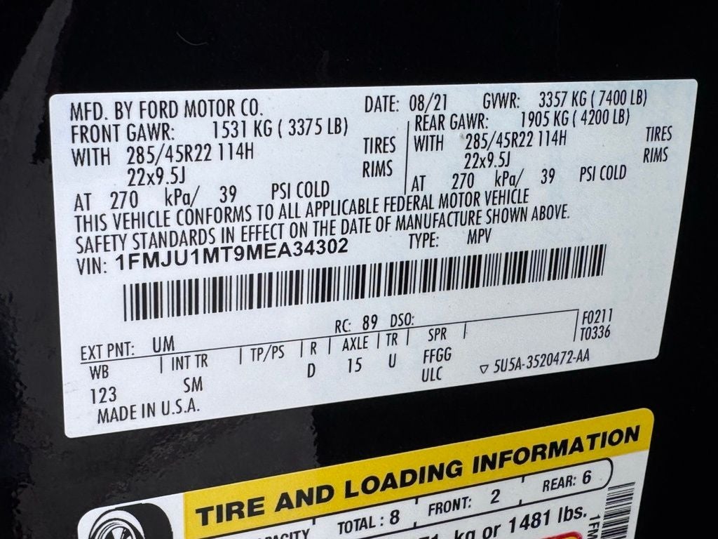 2021 Ford Expedition Platinum