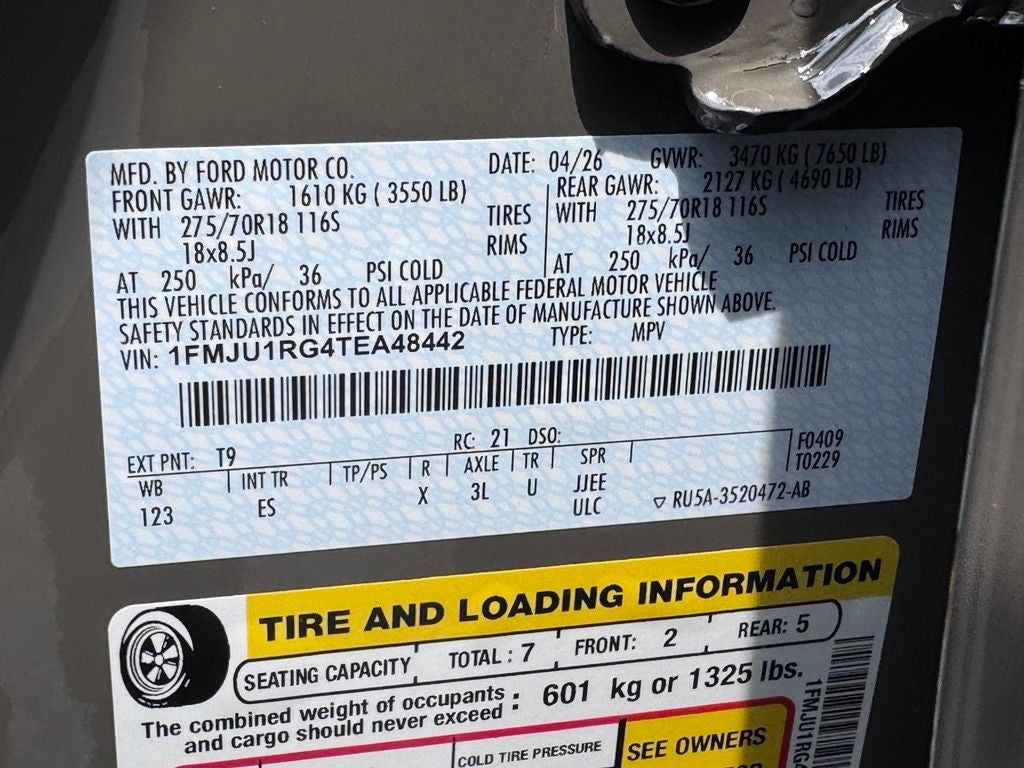 2026 Ford Expedition Tremor