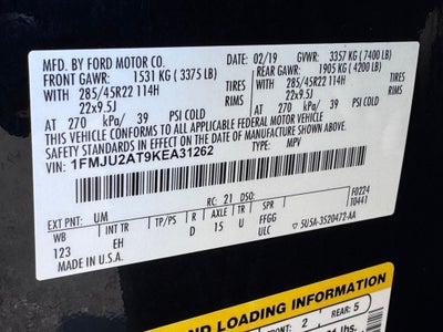 2019 Ford Expedition Limited