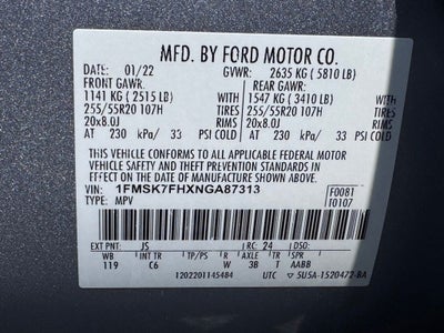 2022 Ford Explorer Limited